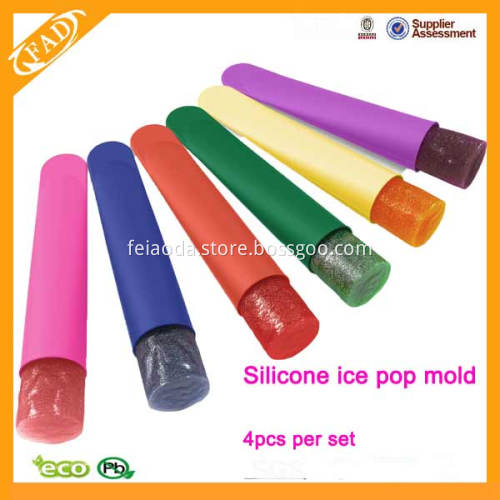 Non-Toxic BPA Free New Silicone Ice Pop Maker
